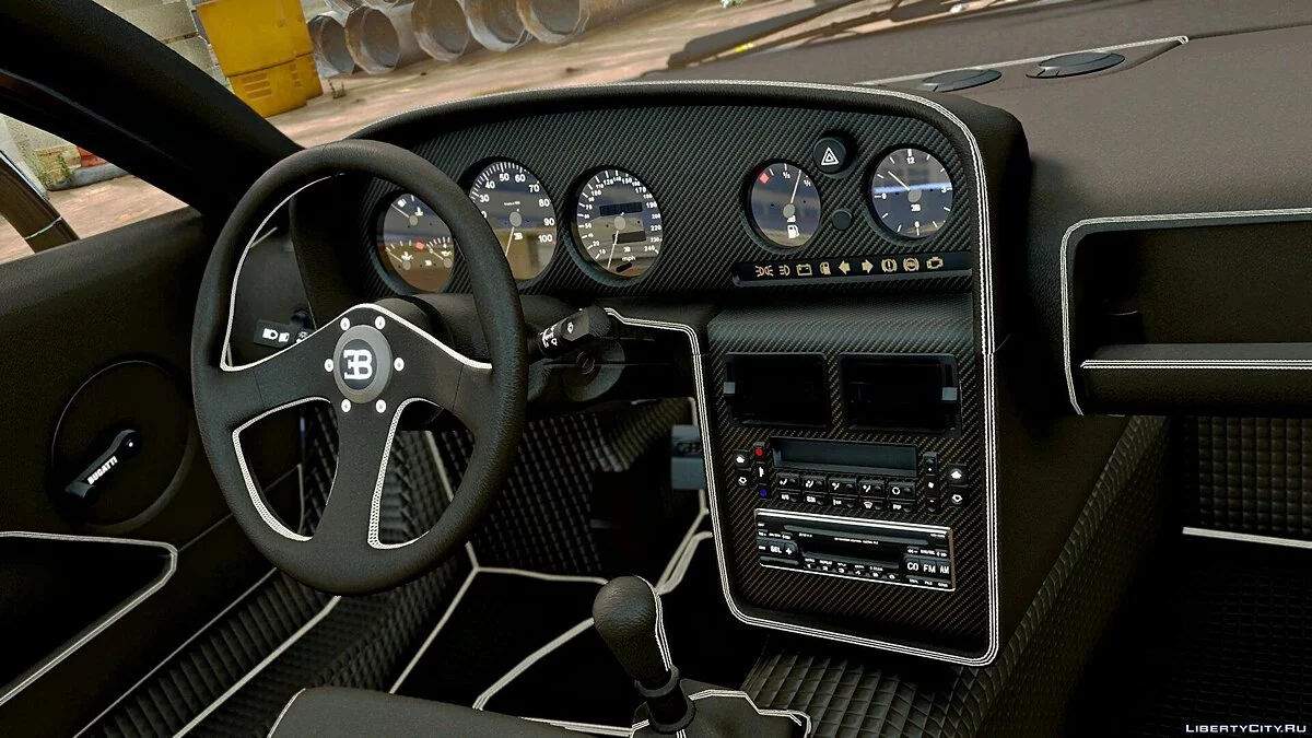 Bugatti EB110 Super Sport 1992 v1.2 / GTA 5