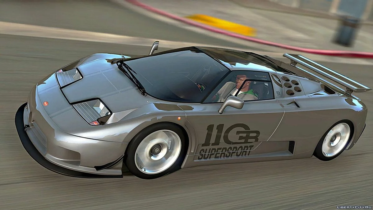 Bugatti EB110 Super Sport 1992 v1.2 / GTA 5