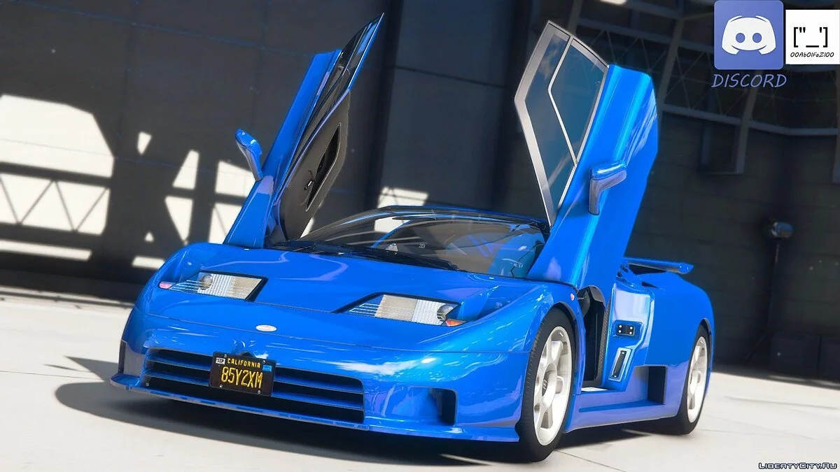 Bugatti EB110 Super Sport 1992 v1.2 / GTA 5