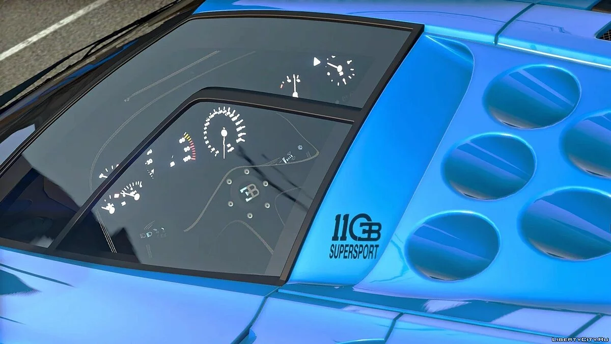Bugatti EB110 Super Sport 1992 v1.2 / GTA 5
