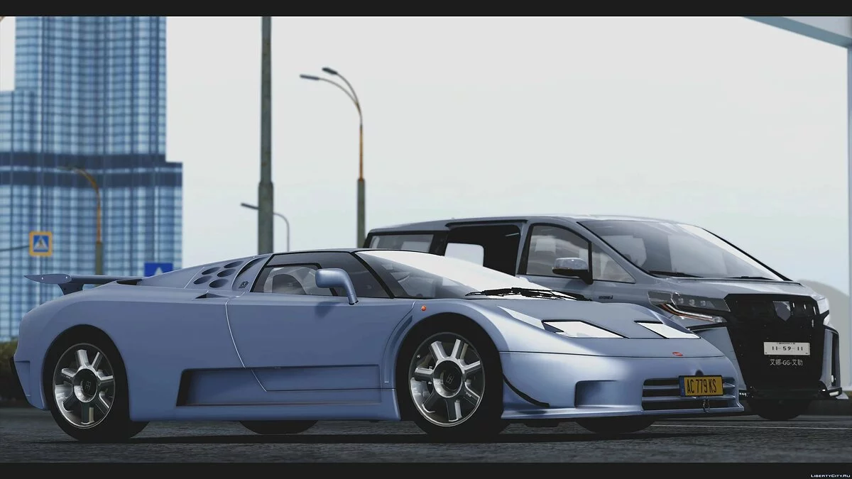Bugatti EB110 Super Sport 1992 v1.2 / GTA 5