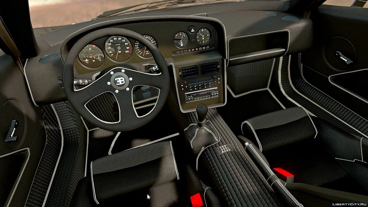 Bugatti EB110 Super Sport 1992 v1.2 / GTA 5