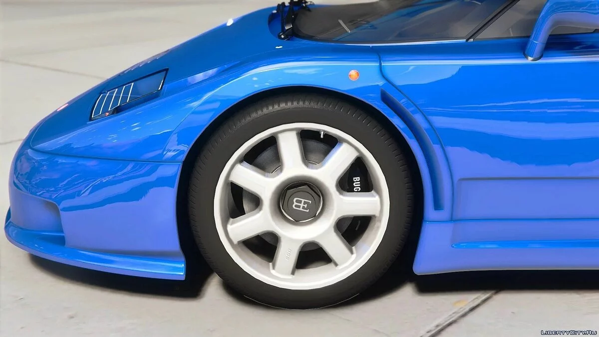Bugatti EB110 Super Sport 1992 v1.2 / GTA 5