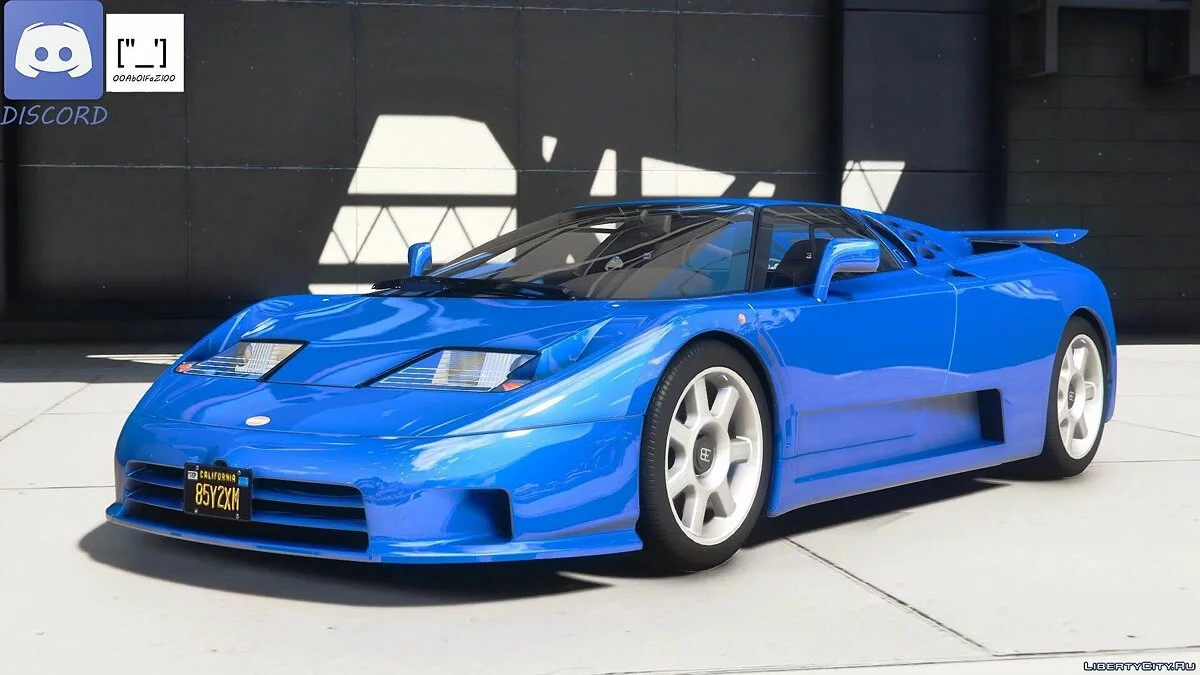Bugatti EB110 Super Sport 1992 v1.2 / GTA 5