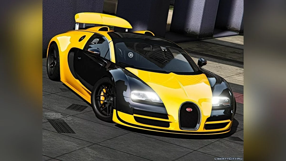 Bugatti Veyron Vitesse [Add-On | LODs | Auto-spoiler | Tuning | Extras | Template] 2.0 / GTA 5