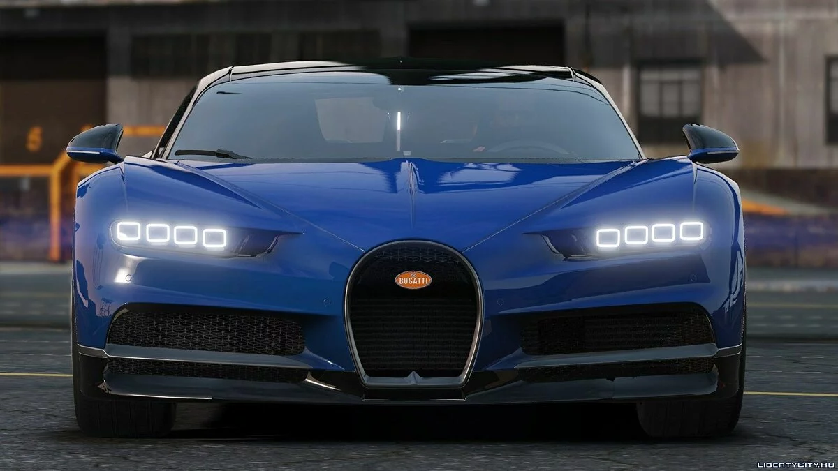2017 Bugatti Chiron [Додаток | Авто Спойлер | AO карти] / GTA 5