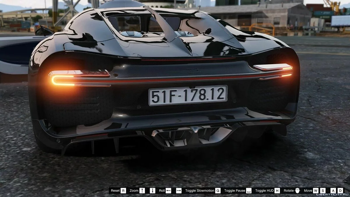 2017 Bugatti Chiron [Додаток | Авто Спойлер | AO карти] / GTA 5