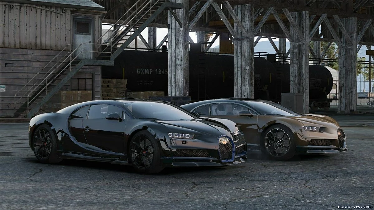 2017 Bugatti Chiron [Додаток | Авто Спойлер | AO карти] / GTA 5