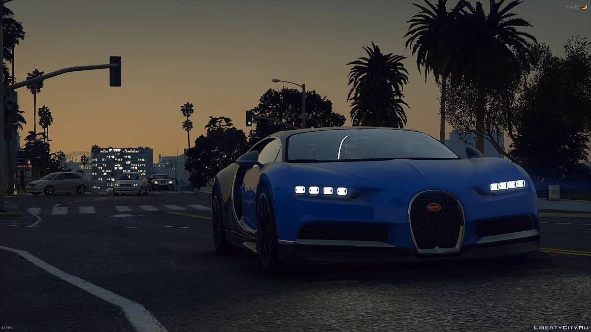 Bugatti Chiron v3.0 / GTA 5