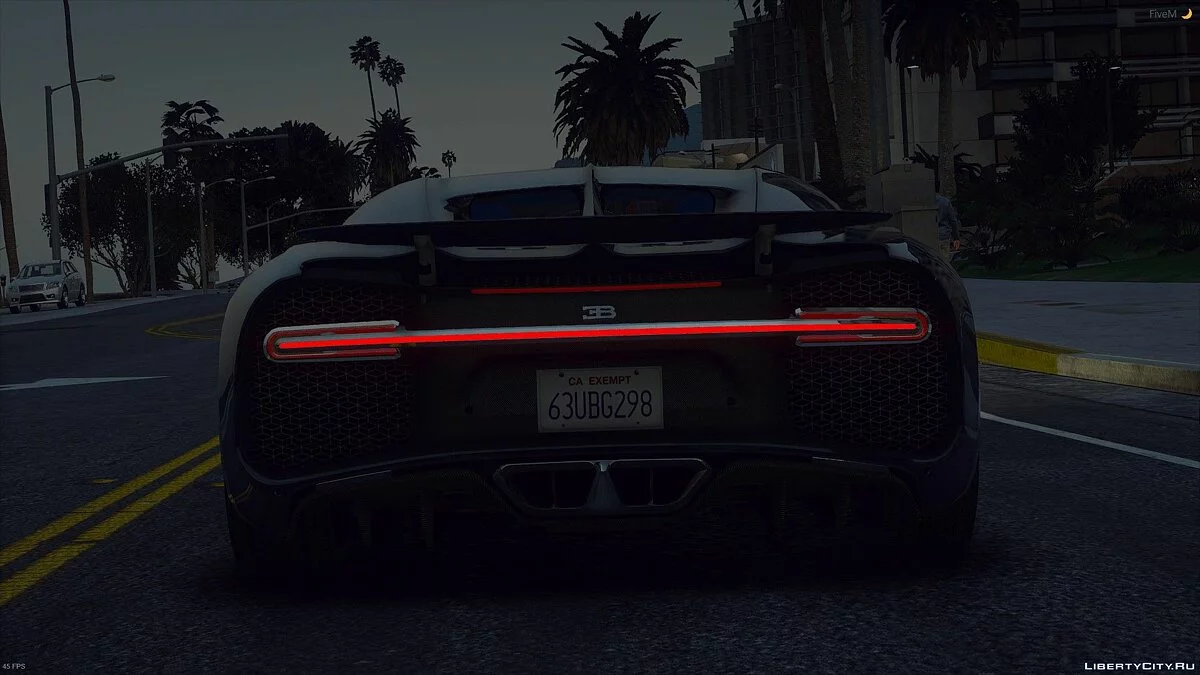 Bugatti Chiron v3.0 / GTA 5
