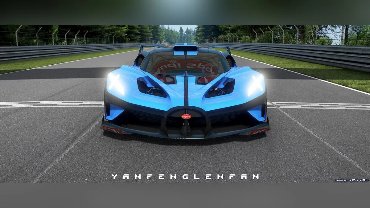 Carro Conceito Bugatti Bolide v1.6 / GTA 5
