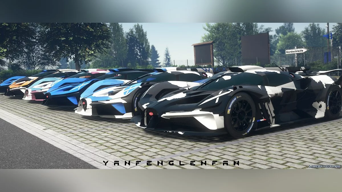 Carro Conceito Bugatti Bolide v1.6 / GTA 5