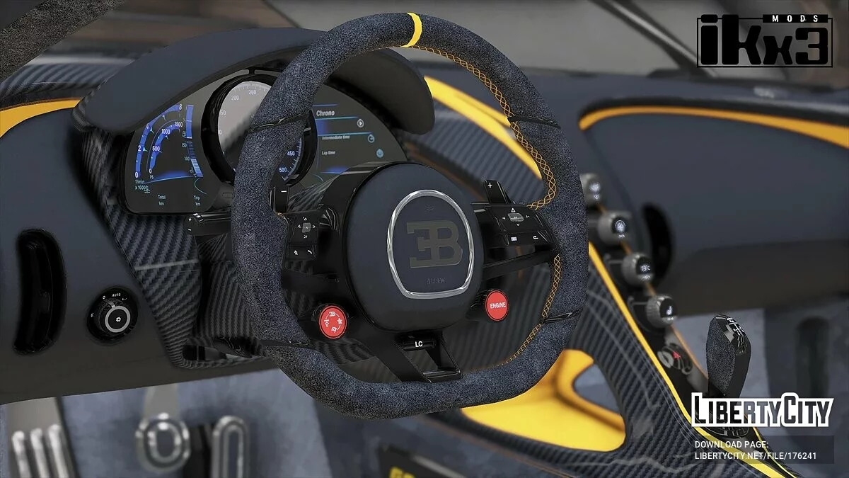 Bugatti Chiron Pur Sport Edition GP 2022 / GTA 5