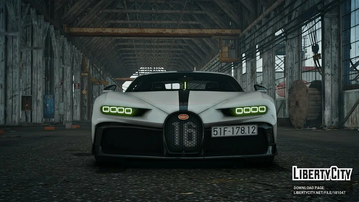 Bugatti Chiron Pur Sport 2020 v1.0 / GTA 5