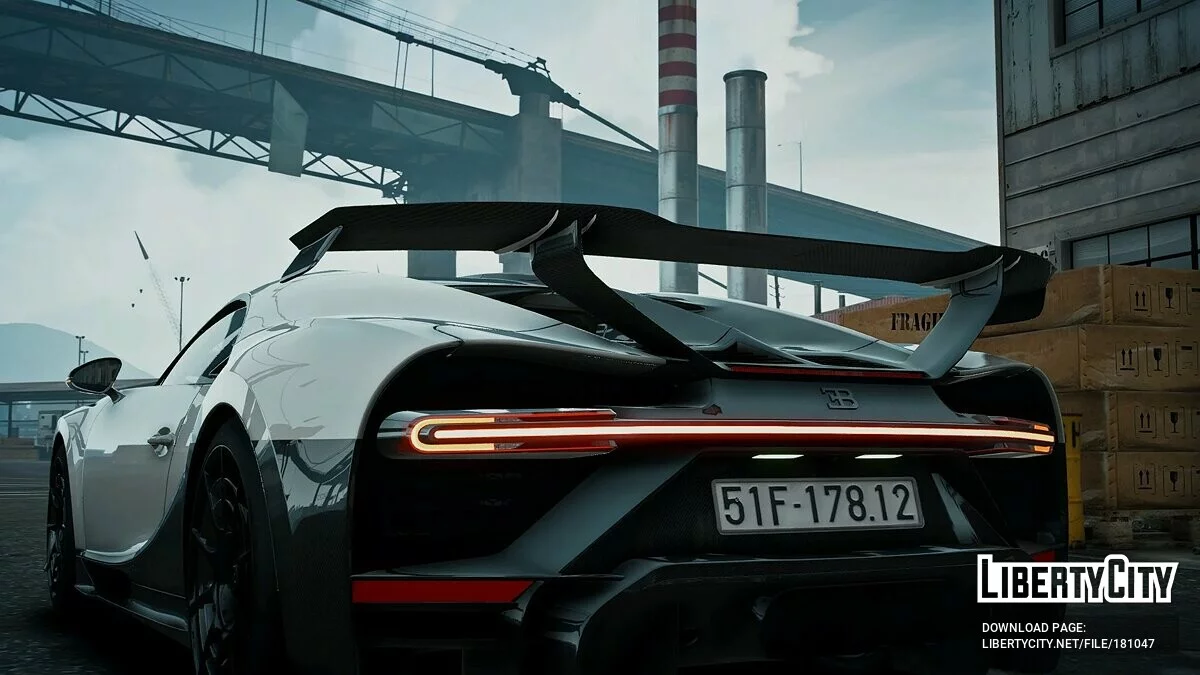 Bugatti Chiron Pur Sport 2020 v1.0 / GTA 5