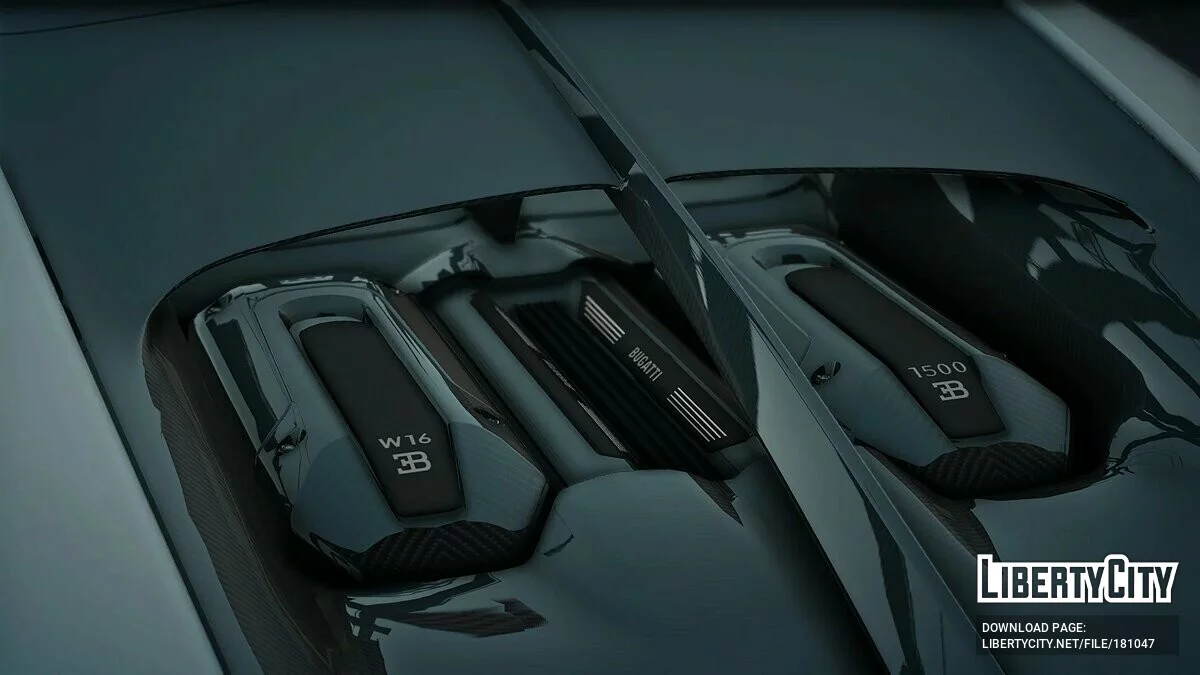 Bugatti Chiron Pur Sport 2020 v1.0 / GTA 5