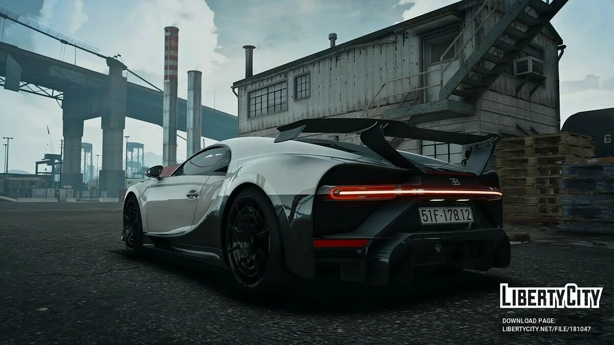 Bugatti Chiron Pur Sport 2020 v1.0 / GTA 5