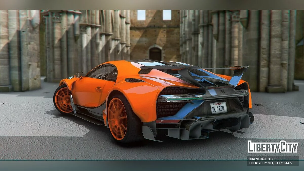 2021 Bugatti Chiron Pur Sport Spoon Edition / GTA 5