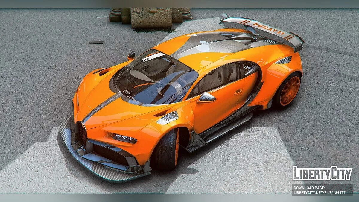 2021 Bugatti Chiron Pur Sport Spoon Edition / GTA 5