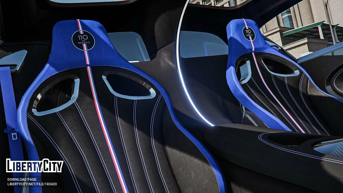 Bugatti Chiron Ans 110 2018 / GTA 5