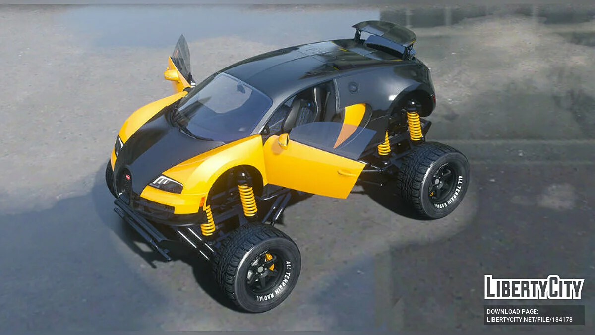 Bugatti Veyron Off-Road / GTA 5