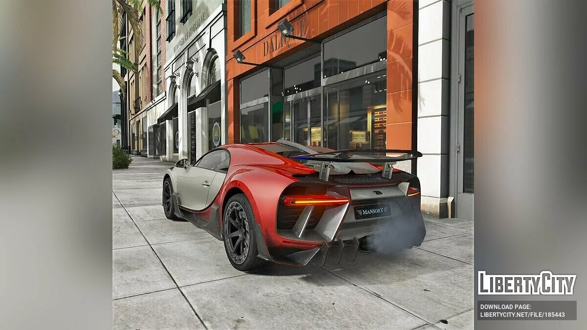 Bugatti Chiron Mansory Centuria / GTA 5