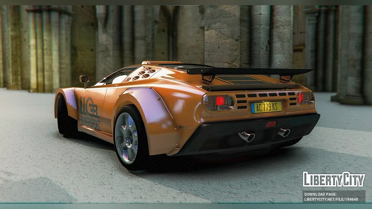 Bugatti EB110 Widebody / جي تي أي 5