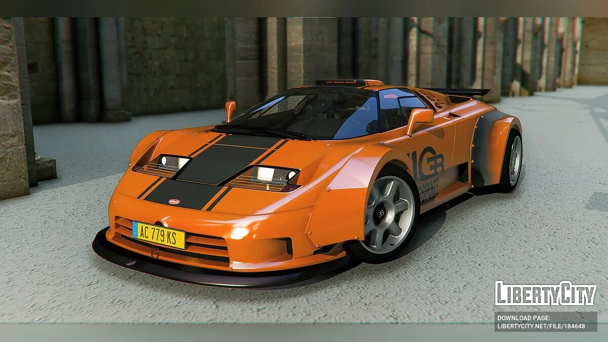 Bugatti EB110 Widebody / جي تي أي 5