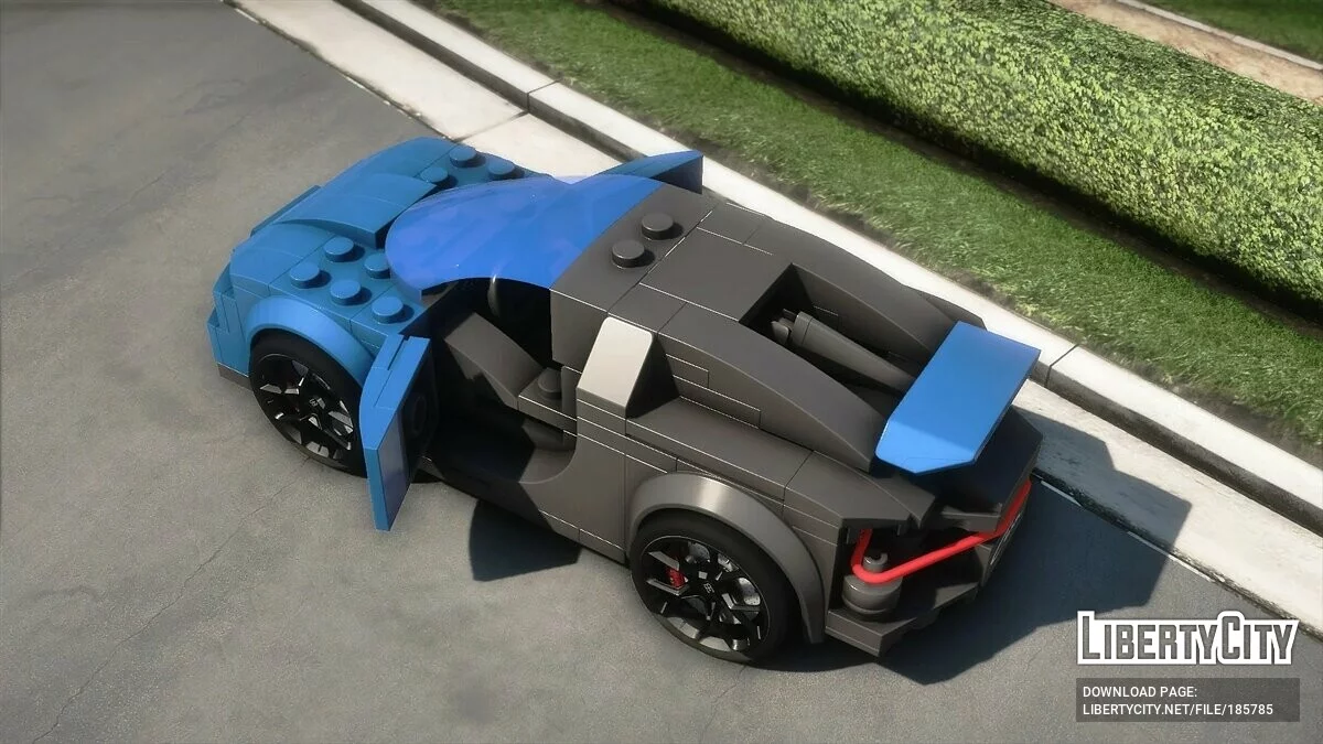 LEGO Bugatti Chiron v1.0 / GTA 5