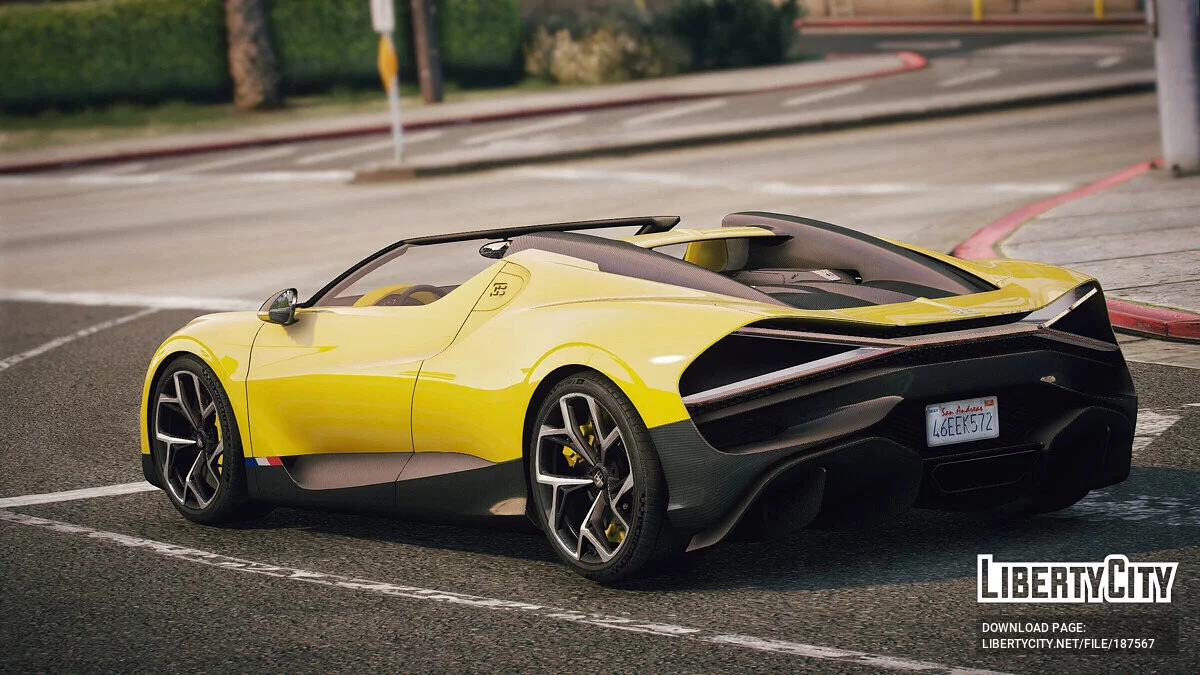 Bugatti Mistral W16 2023 v1.2 / GTA 5