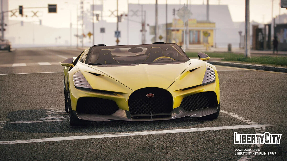 Bugatti Mistral W16 2023 v1.2 / GTA 5