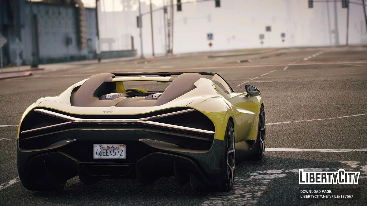 Bugatti Mistral W16 2023 v1.2 / GTA 5