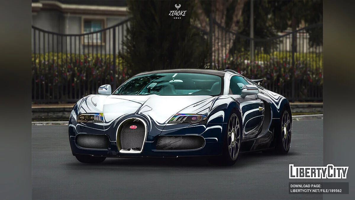 Bugatti Veyron Grand Sport L'Or Blanc v0.5 / GTA 5