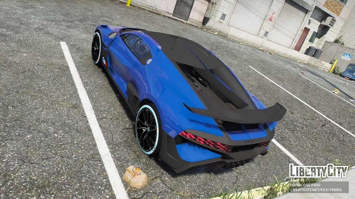 2019 Bugatti Divo Encubierto / GTA 5