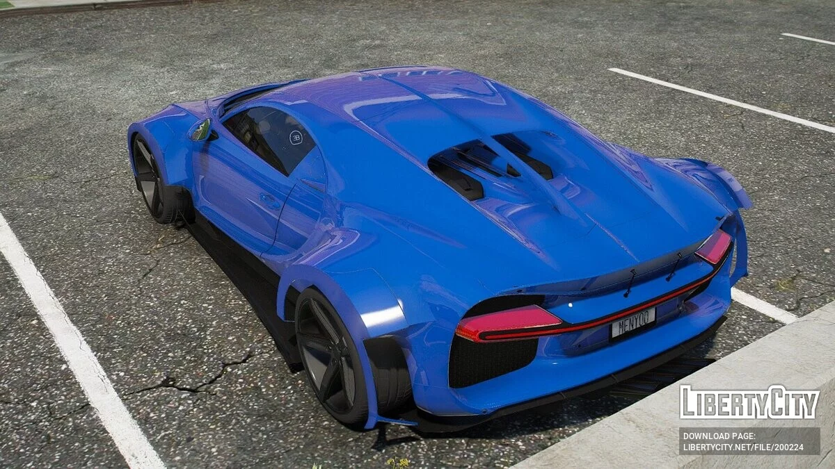 Bugatti Chiron WB / GTA 5