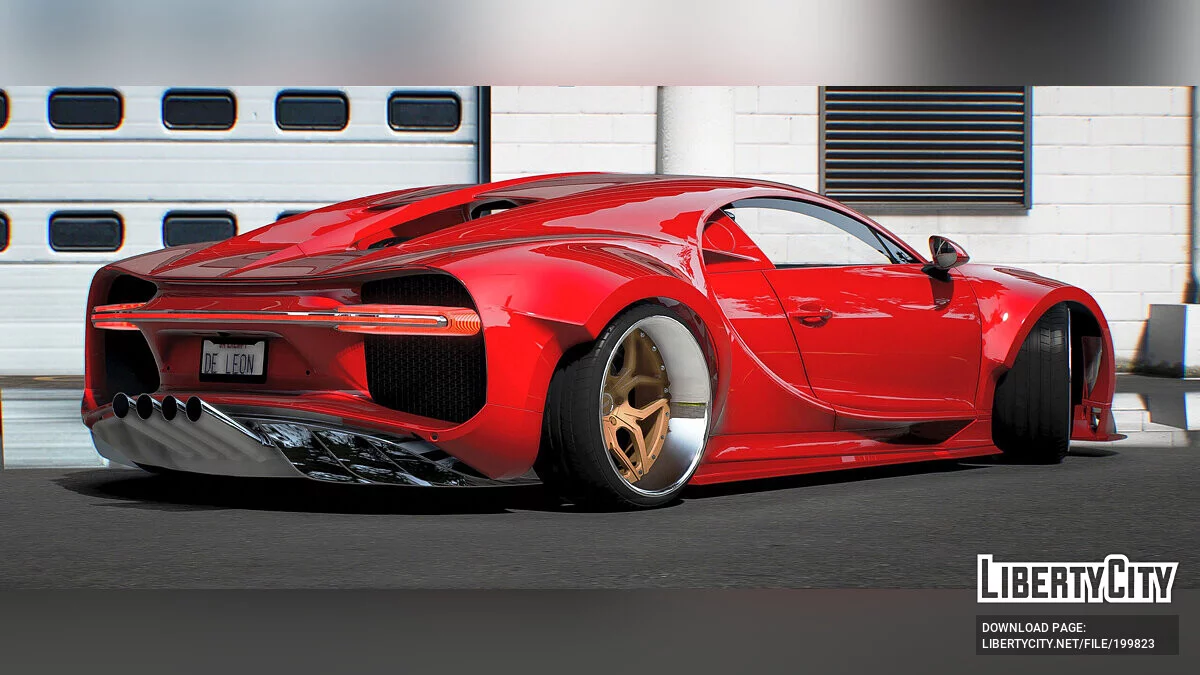 Bugatti Chiron Widebody Ultra Edition / GTA 5