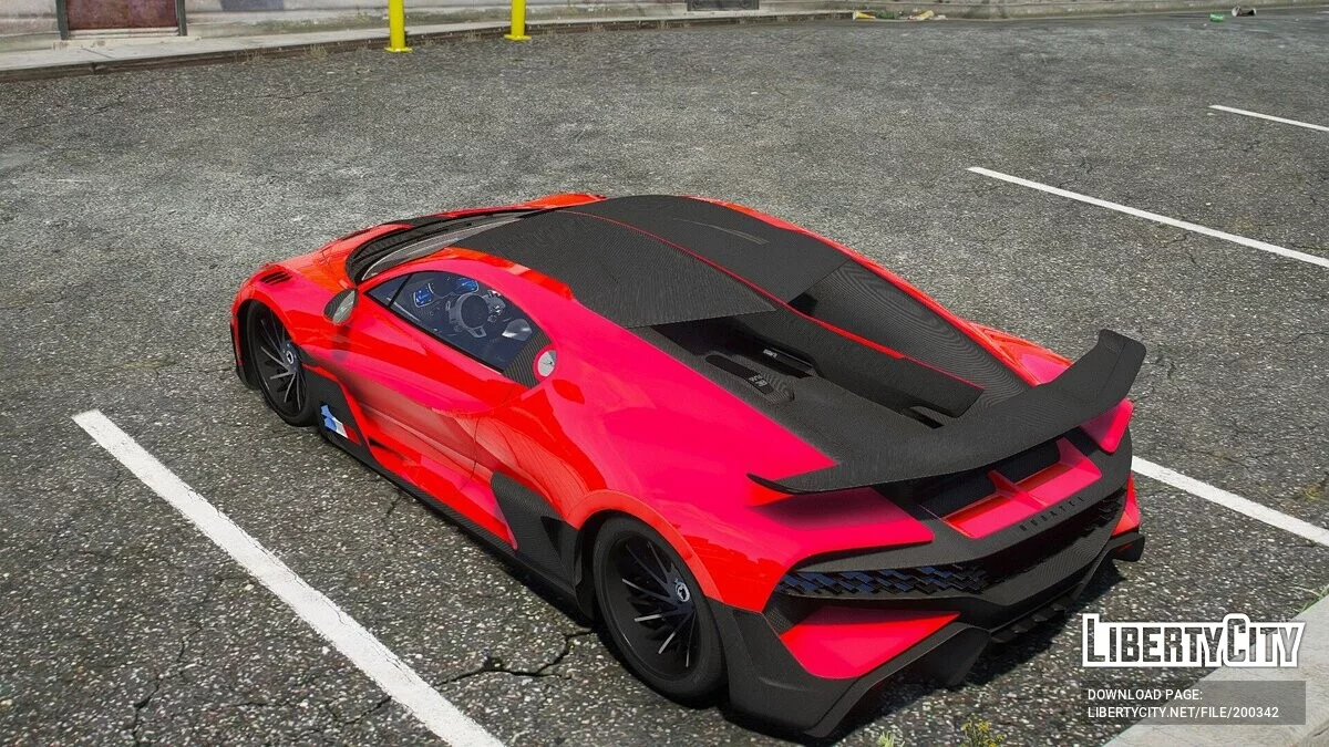 Bugatti Divo LED / GTA 5