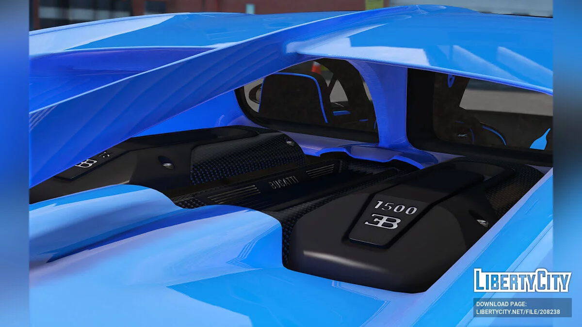 Bugatti Chiron 2018 v1.0 / GTA 5
