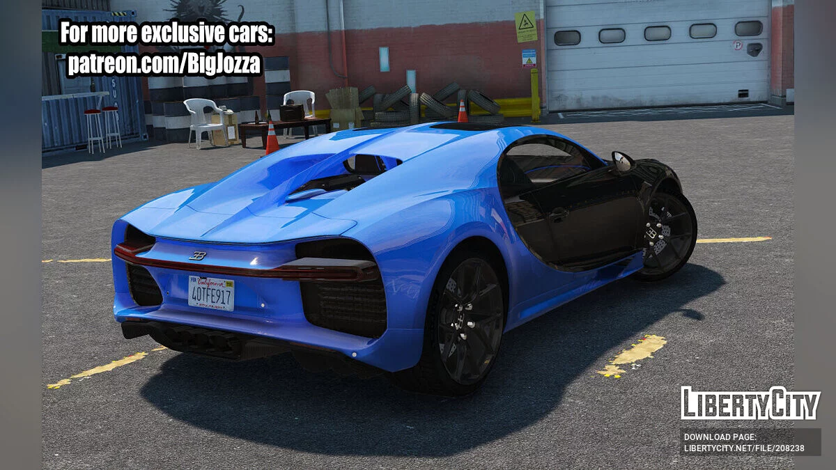 Bugatti Chiron 2018 v1.0 / GTA 5