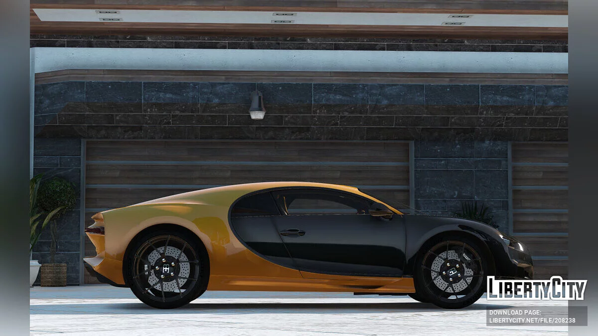 Bugatti Chiron 2018 v1.0 / GTA 5