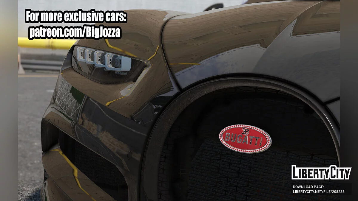 Bugatti Chiron 2018 v1.0 / GTA 5