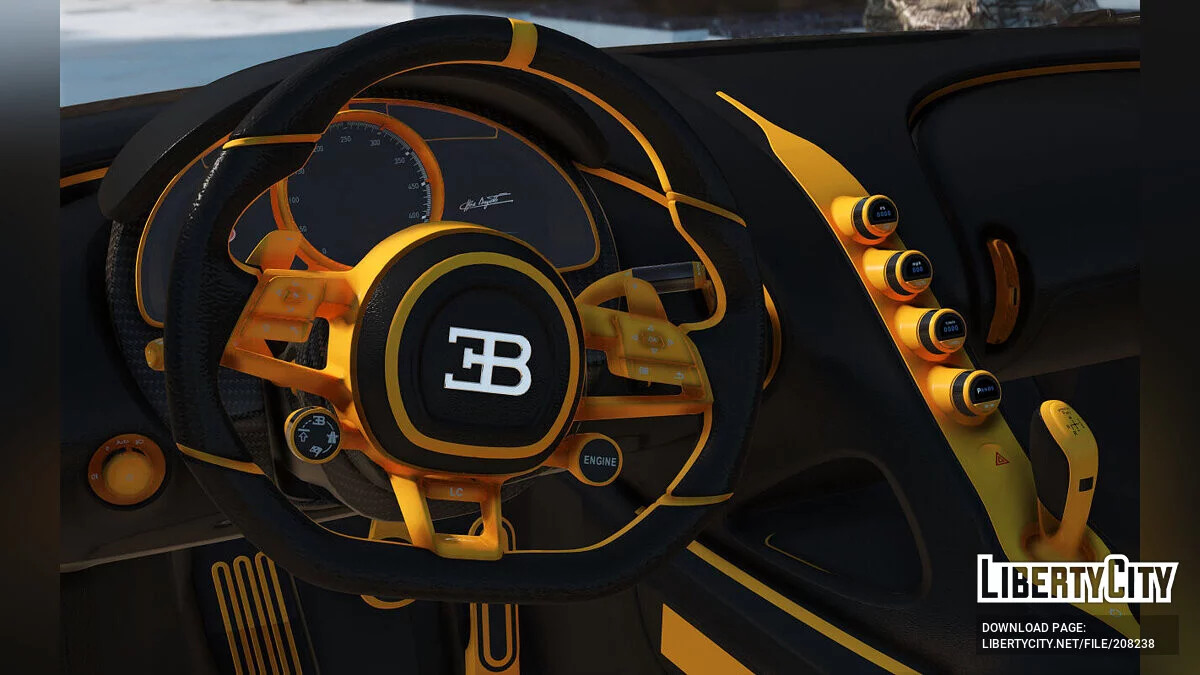 Bugatti Chiron 2018 v1.0 / GTA 5