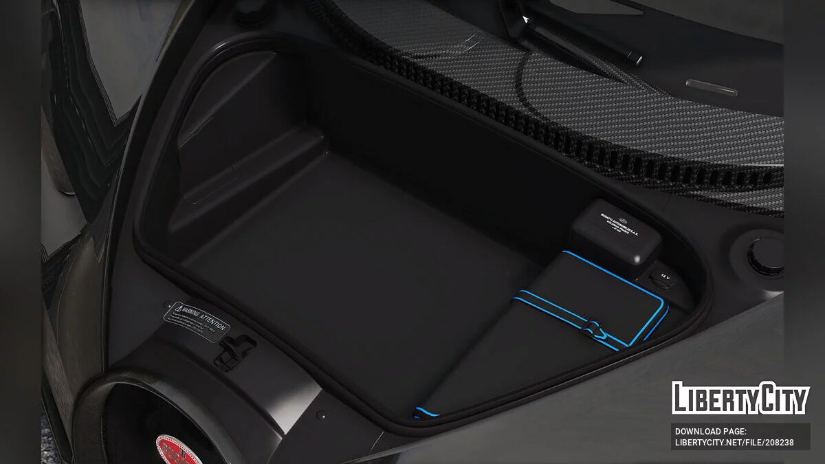 Bugatti Chiron 2018 v1.0 / GTA 5