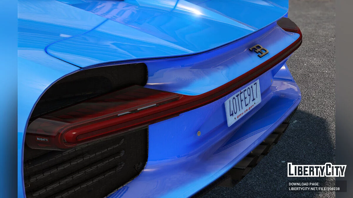 Bugatti Chiron 2018 v1.0 / GTA 5