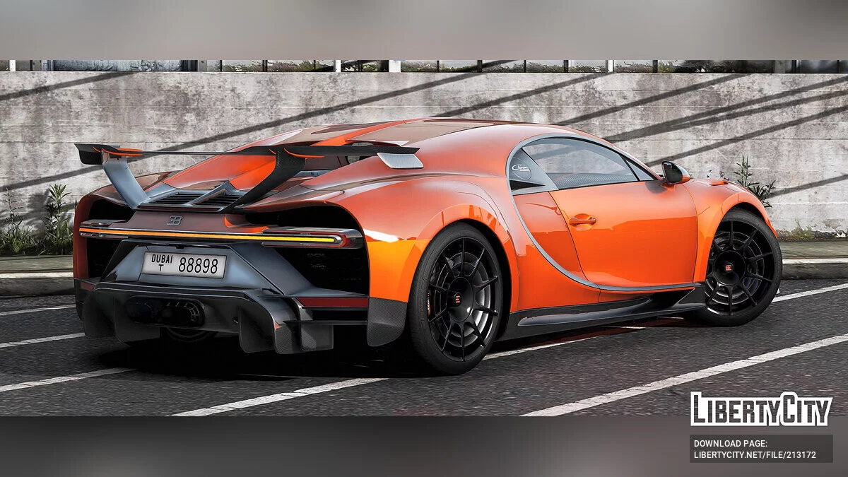 Andrew Tate Bugatti Chiron Pur Sport / GTA 5