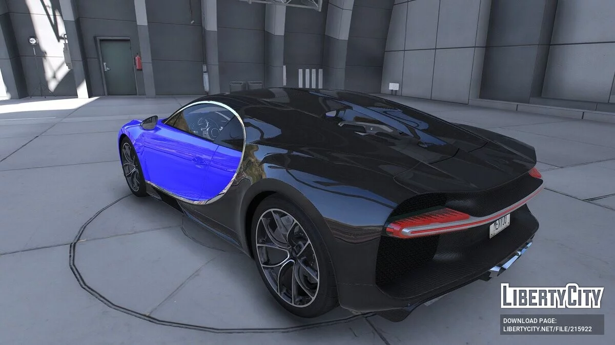 Bugatti Chiron Debadged / GTA 5