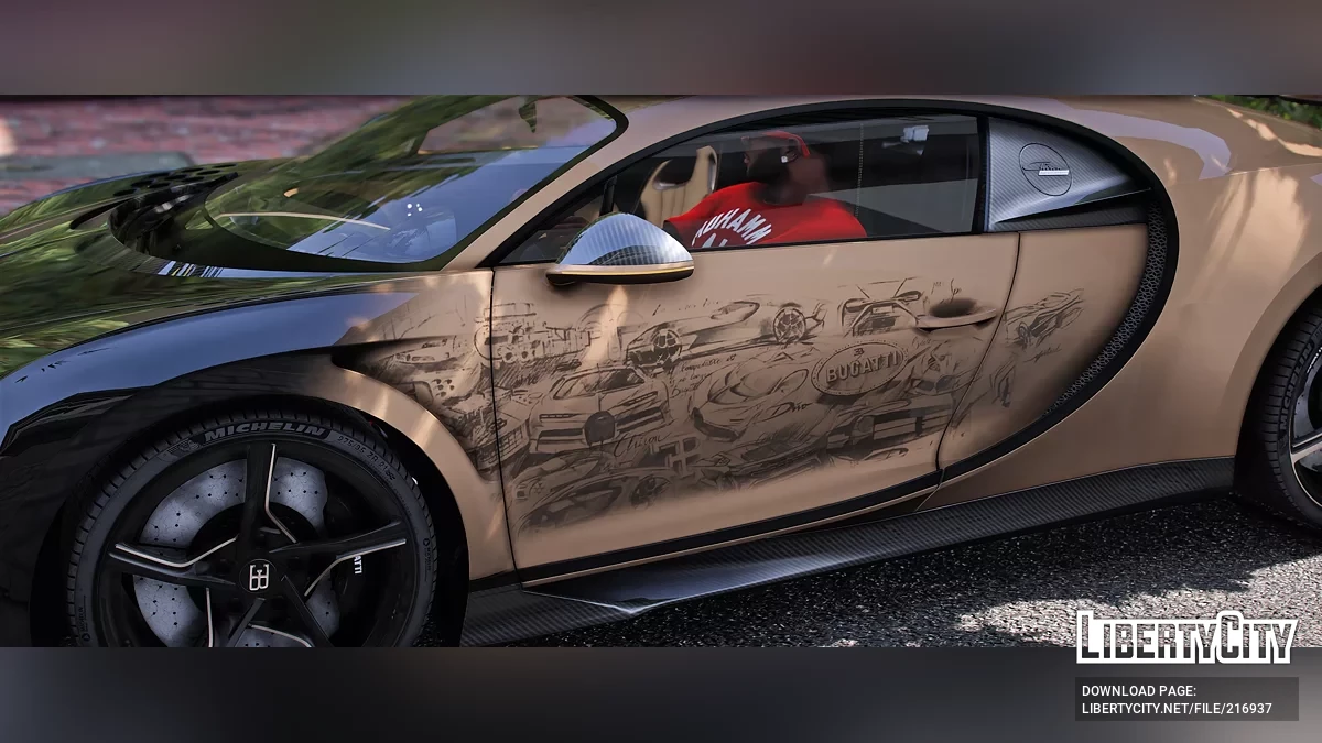 Bugatti Chiron Golden Era / GTA 5