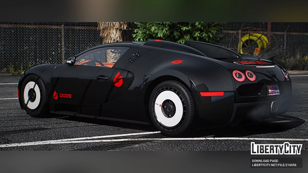 布加迪威龙 2009 Doze / GTA 5