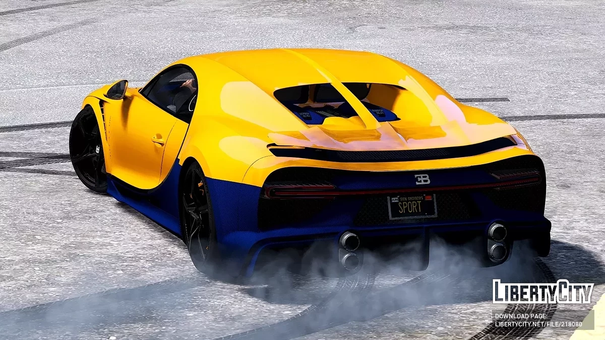 Bugatti Chiron Super Sport v2.1 / GTA 5