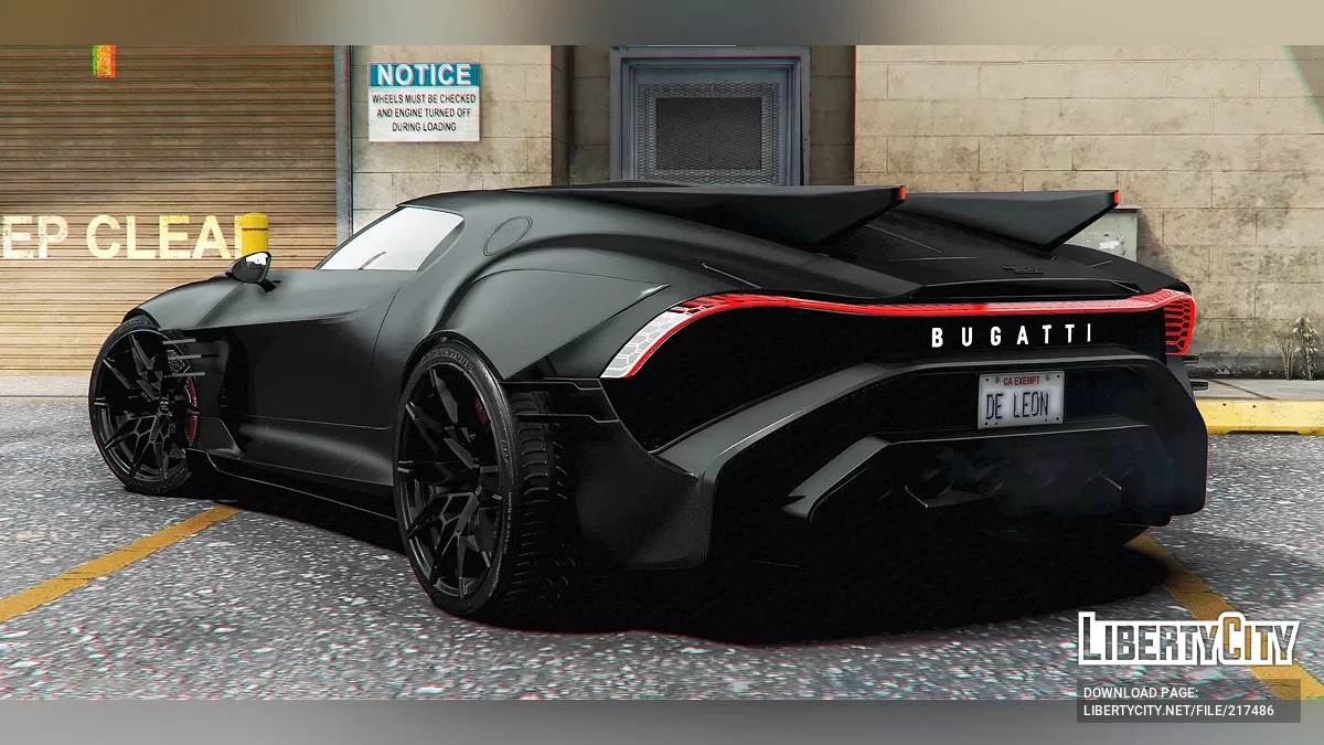 Bugatti La Voiture Noire Edição Batman / GTA 5